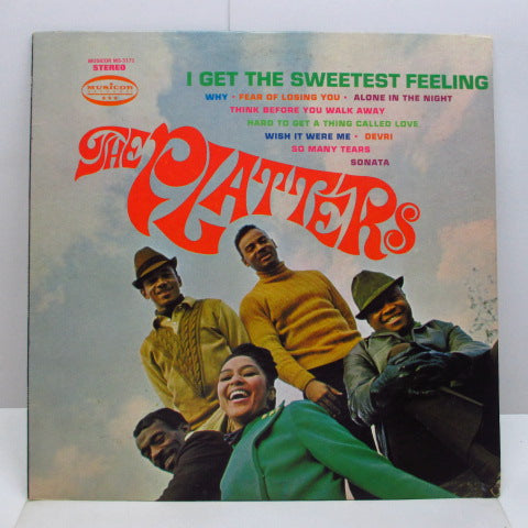 PLATTERS - I Get The Sweetest Feeling (US 70's Re Stereo LP)