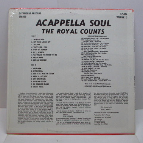 ROYAL COUNTS-Sing Acappella Soul Vol.2 (70's Reissue Stereo)