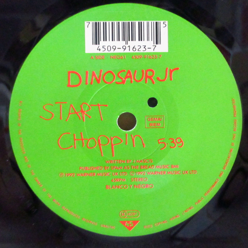 DINOSAUR Jr. (ダイナソーJr.)  - Start Choppin (EU オリジナル 7インチ+光沢ソフト紙ジャケ)