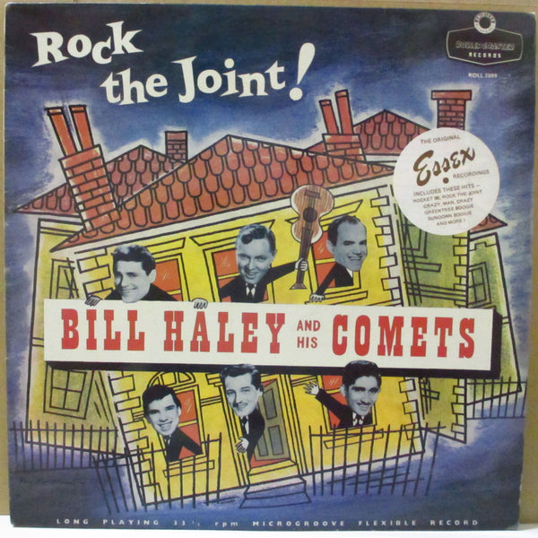 BILL HALEY & HIS COMETS (ビル・ヘイリー＆ヒズ・コメッツ)  - Rock The Joint! (UK '85 Reissue "Black & Gold" Label" Mono LP)