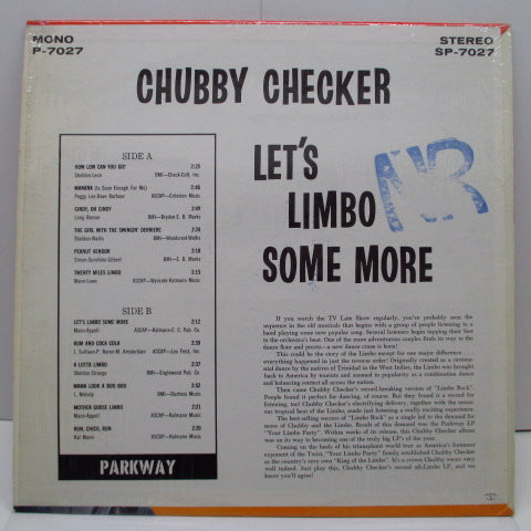 CHUBBY CHECKER (チャビー・チェッカー)   - Let's Limbo Some More (US Orig.Stereo LP)