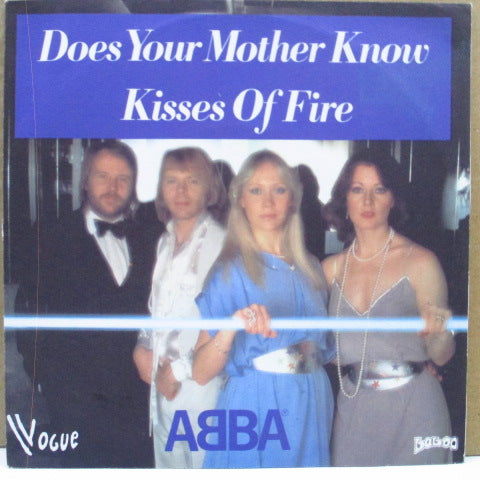 ABBA - Does Your Mother Know (France Orig.7"+PS)