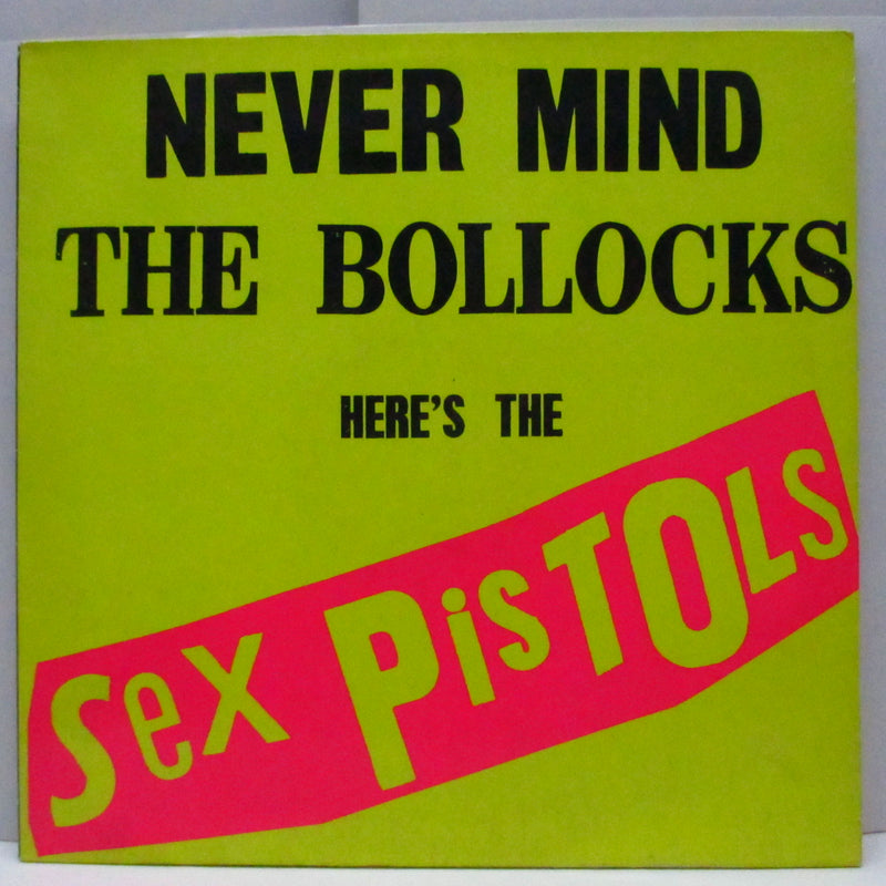 SEX PISTOLS (セックス・ピストルズ)  - Never Mind The Bollocks (EU '87 再発「緑/赤ラベ」LP/