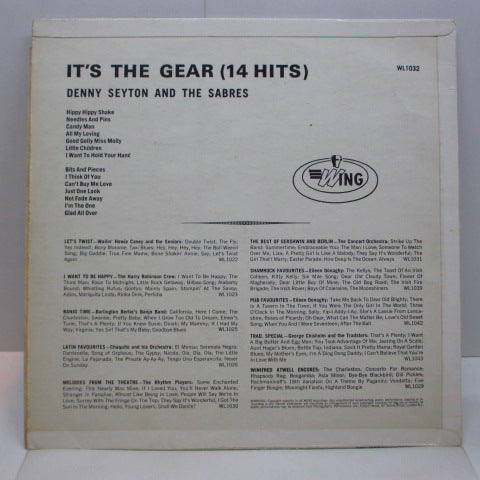 DENNY SEYTON & THE SABRES - I’ts The Gear (14 Hits) (UK Orig.Mono LP)