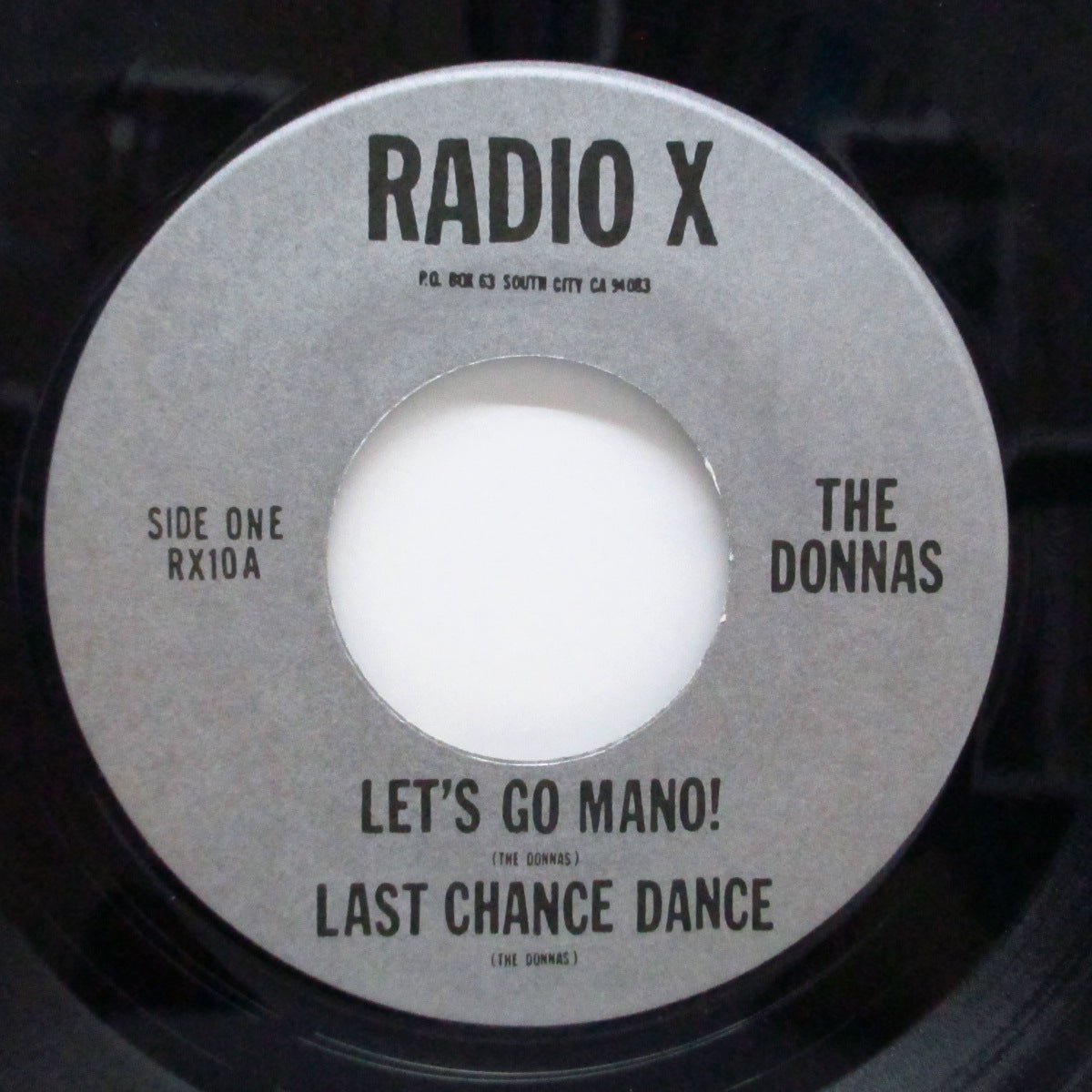 DONNAS, THE (ザ・ドナス)  - Let's Go Mano! (US Orig.Black Vinyl 7")