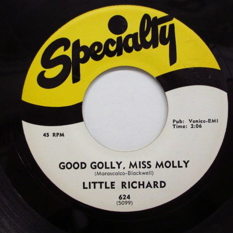 LITTLE RICHARD (リトル・リチャード) - Good Golly, Miss Molly (US Orig.7"+PS)