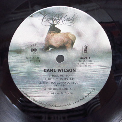 CARL WILSON - Carl Wilson (1st) (US Orig.LP/Promo Stamp CVR)