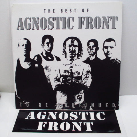 AGNOSTIC FRONT - The Best Of...To Be Continued (UK Orig.LP)