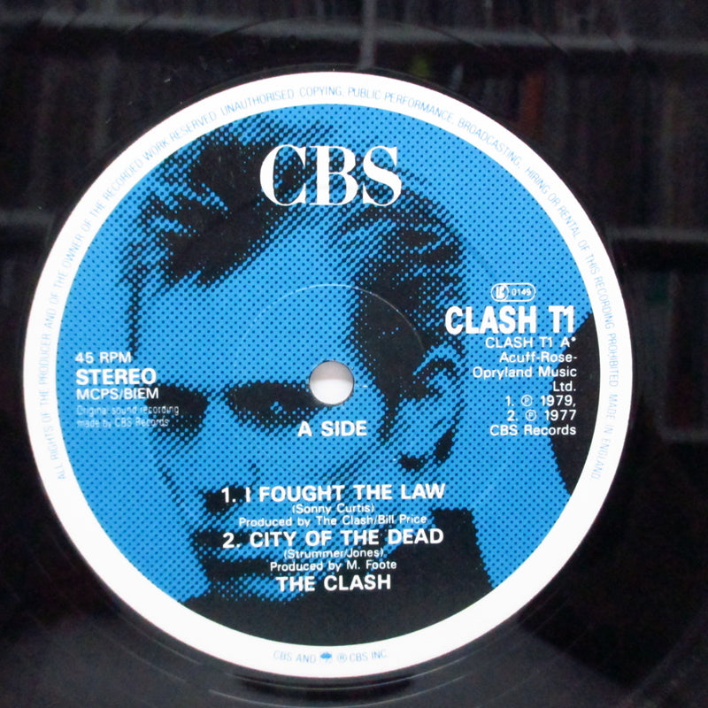 CLASH, THE (クラッシュ)  - I Fought The Law +3 (UK '88 再発 12"/CLASH T1)
