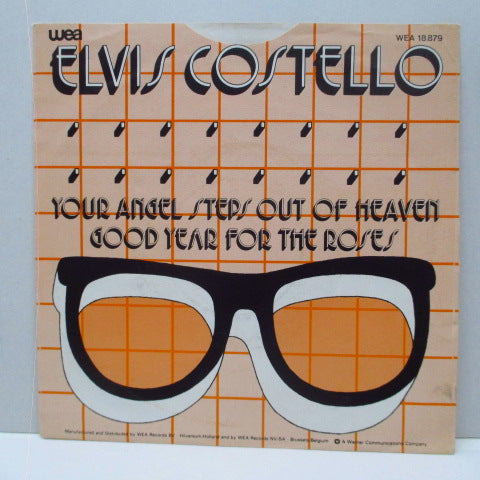 ELVIS COSTELLO And The Attractions (エルヴィス・コステロ & ジ・アトラクションズ)  ‎ - Good Year For The Roses (Dutch Orig.7"+PS)