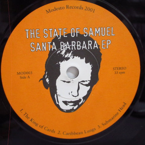 STATE OF SAMUEL, THE - Santa Barbara EP (Sweden Orig.7")