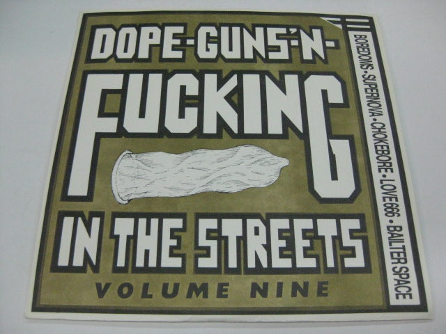 V.A. - Dope-Guns'-n-Fucking In The Streets Vol.9 (US Ltd.2x7")