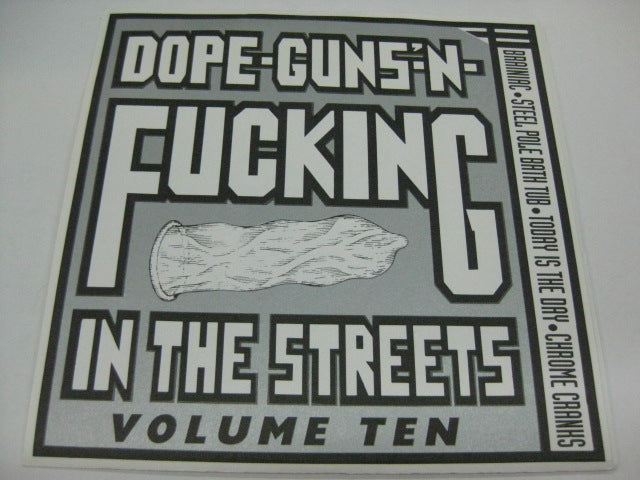 V.A. - Dope-Guns'-n-Fucking In The Streets Vol.10 (US Ltd.Purple Vinyl 7")
