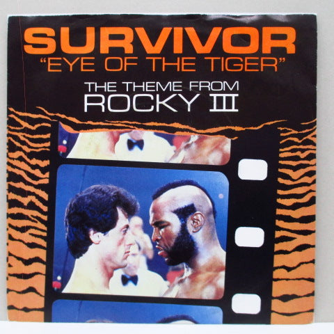 SURVIVOR - Eye Of The Tiger (UK Orig.Black Lbl.7"+PS)