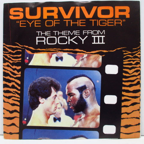 SURVIVOR - Eye Of The Tiger (UK Orig.Blue Plastic Lbl.7"+PS)