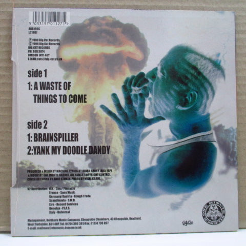 ONE MINUTE SILENCE (ワン・ミニット・サイレンス) - A Waste Of Thing To Come (UK オリジナル 7インチ+光沢固紙ジャケ)