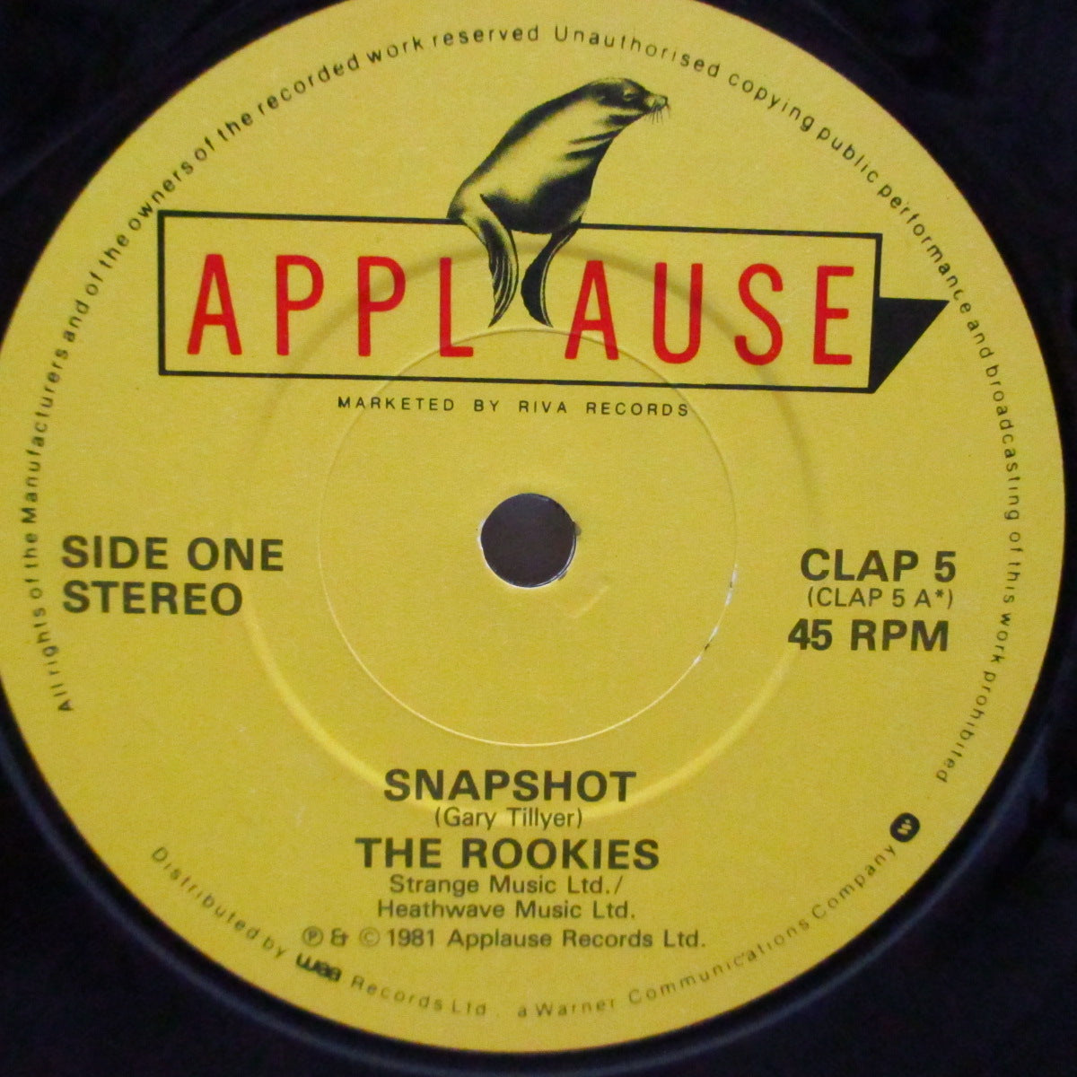 ROOKIES, THE - What The Papers Say / Snapshot (UK Orig.7")