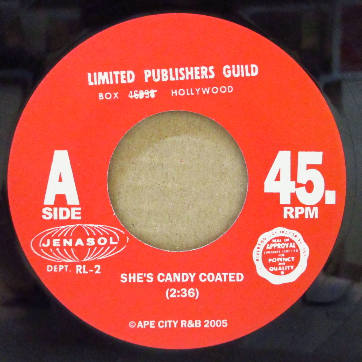 APE CITY R&B - She's Candy Coated (US Orig.Mono 7")