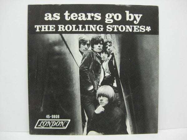 ROLLING STONES - As Tears Go By (US Miss Print Label Orig.7"+PS)