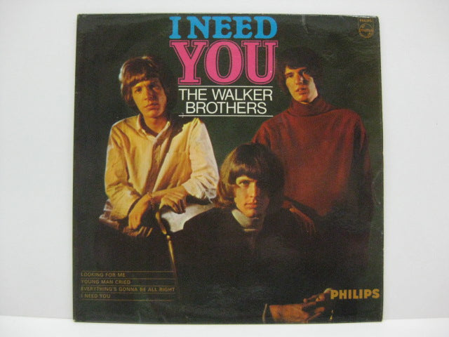 WALKER BROTHERS - I Need You (UK EP)