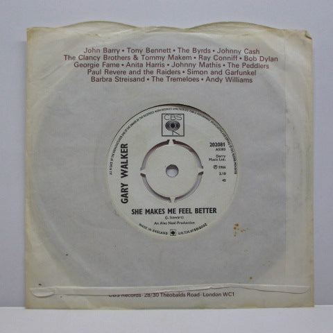 GARY WALKER - Twinkie-Lee (UK Promo 7"+CS)