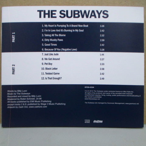 SUBWAYS, THE-S.T. (Japan Orig.CD)