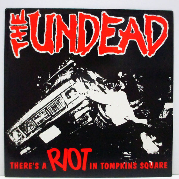 UNDEAD, THE (ジ・アンデッド)  - There's A Riot In Tompkins Square (UK 1,000 Ltd.7")