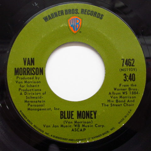 VAN MORRISON - Blue Money (US Orig.)