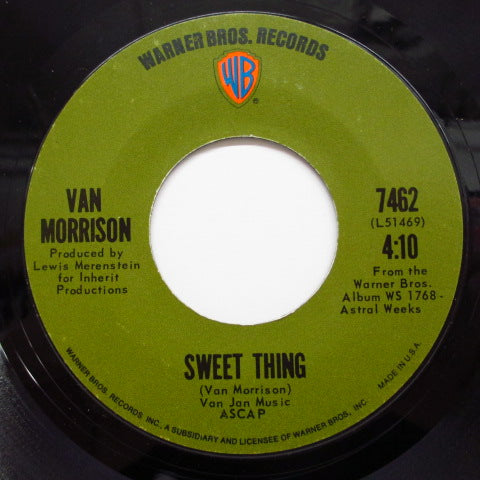 VAN MORRISON - Blue Money (US Orig.)