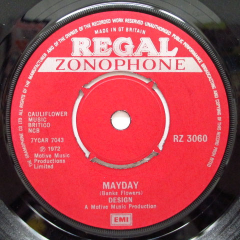 DESIGN - Mayday / Yellow Bird (UK Orig.7")