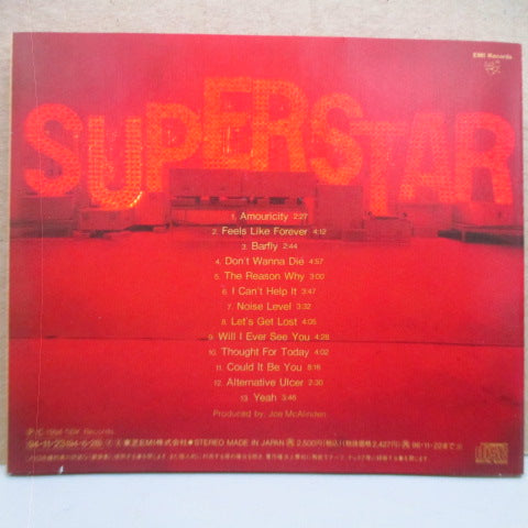 SUPERSTAR - S.T. [1st Album] (Japan Orig.CD/帯欠)