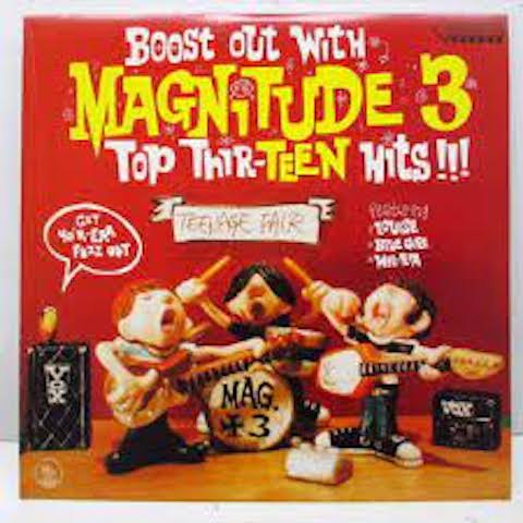 MAGNITUDE 3, THE (マグニチュード3)  - Boost Out With Magnitude 3 (OZ Orig.LP)