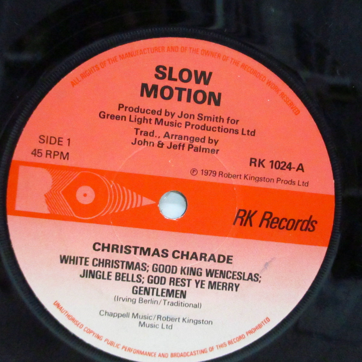 SLOW MOTION - Christmas Charade (UK Orig.7")