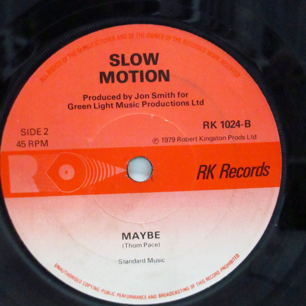 SLOW MOTION - Christmas Charade (UK Orig.7")