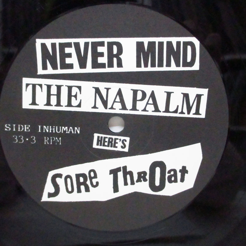 SORE THROAT (ソア・ソロート)  - Never Mind The Napalm Here's Sore Throat (UK オリジナル LP)