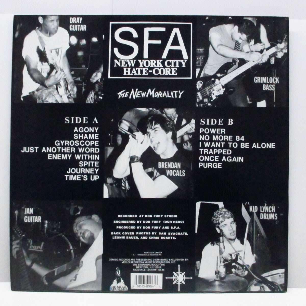 SFA - The New Morality (US オリジナル LP)