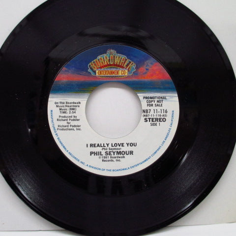 PHIL SEYMOUR - I Really Love You (US Promo 7"+CS)