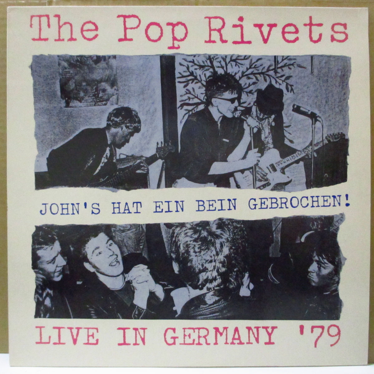 POP RIVETS (ポップ・リヴェッツ)  - Live In Germany `79 (UK オリジナル LP)