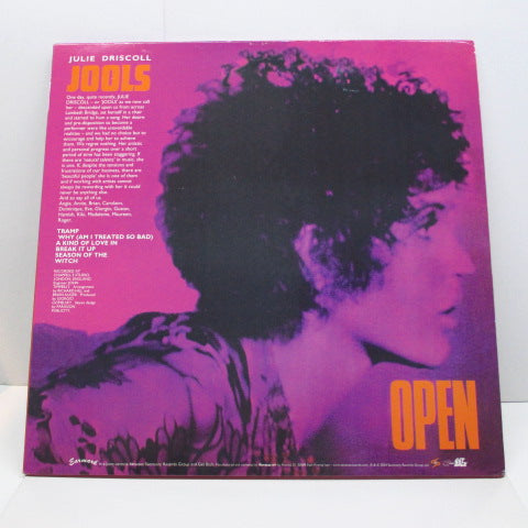 JULIE DRISCOLL, BRIAN AUGER & THE TRINITY - Open (ITALY '04 Reissue 2xLP)