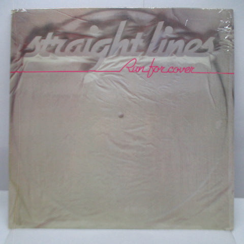 STRAIGHT LINES (ストレート・ラインズ)  - Run For Cover (US Orig.LP/Promo Stamped CVR)