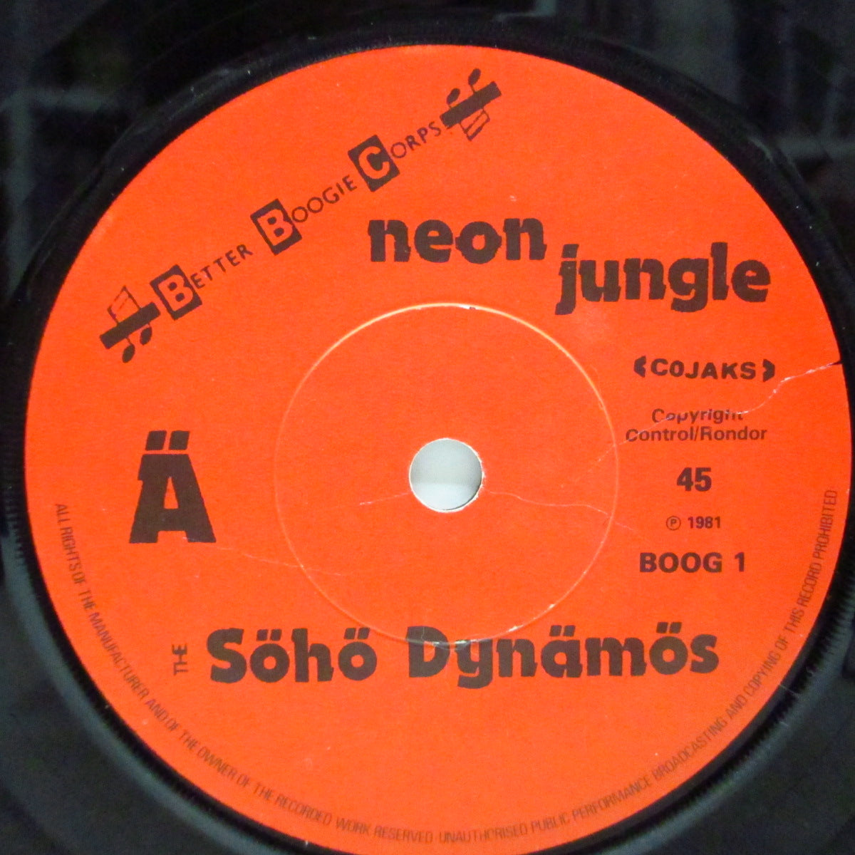 SOHO DYNAMOS - Neon Jungle (UK Orig.7")