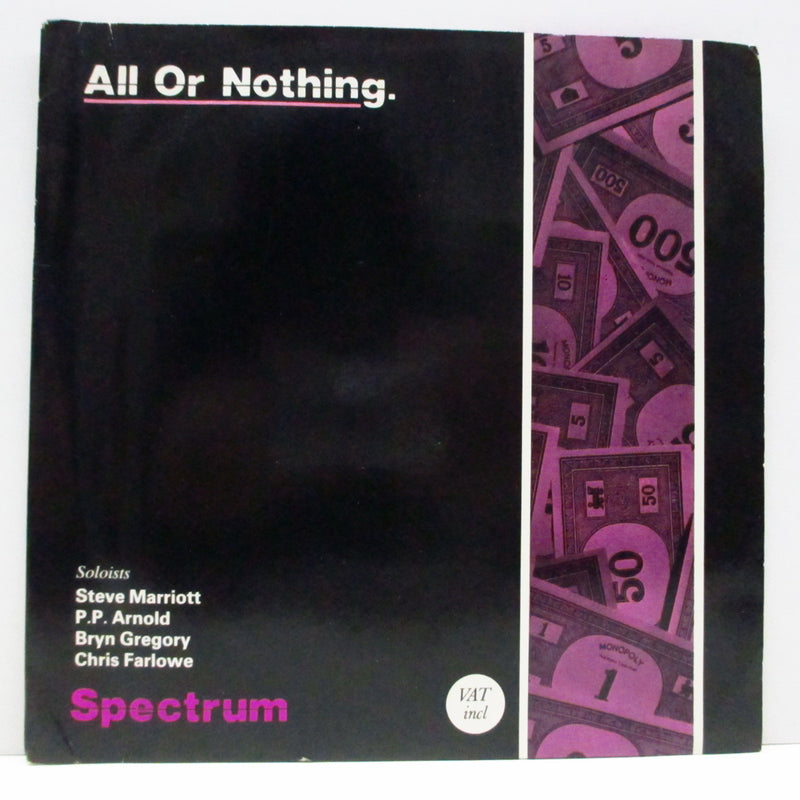 SPECTRUM (Steve Marriott) - All Or Nothing (UK Orig.7"+Press Kit)