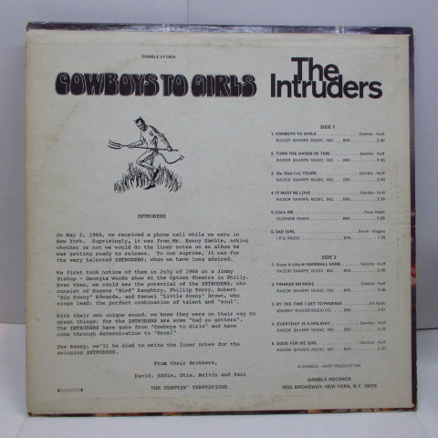 INTRUDERS - Cowboys To Girls (US Orig.Stereo)