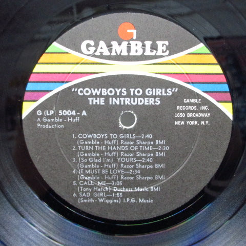 INTRUDERS - Cowboys To Girls (US Orig.) Stereo
