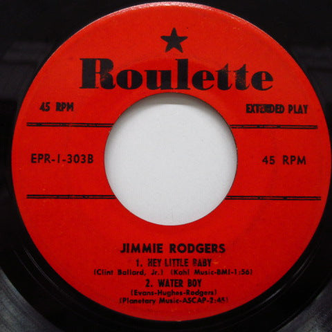 JIMMIE RODGERS - Woman From Liberia +3 (US EP)