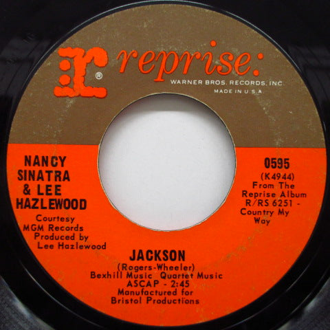 NANCY SINATRA & LEE HAZLEWOOD - Jackson (US Orig)