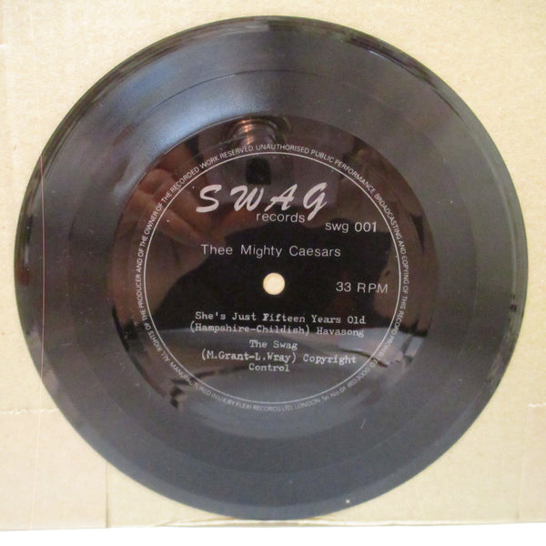 MIGHTY CAESARS - She's Just Fifteen Years Old (UK 200 Ltd.Flexi 7"/NOPS)