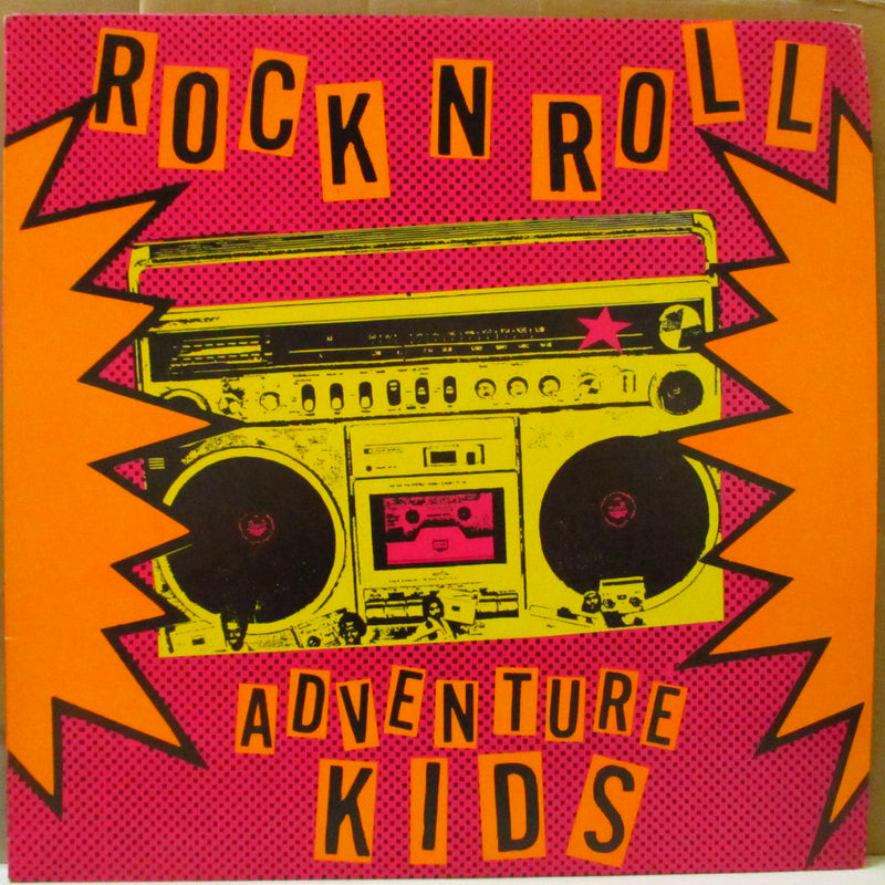 ROCK N ROLL ADVENTURE KIDS - Live On Berzerkeley Radio (US Orig.LP+Insert))