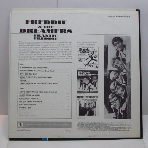 FREDDIE AND THE DREAMERS  - Frantic Freddie (US Orig.Mono LP)