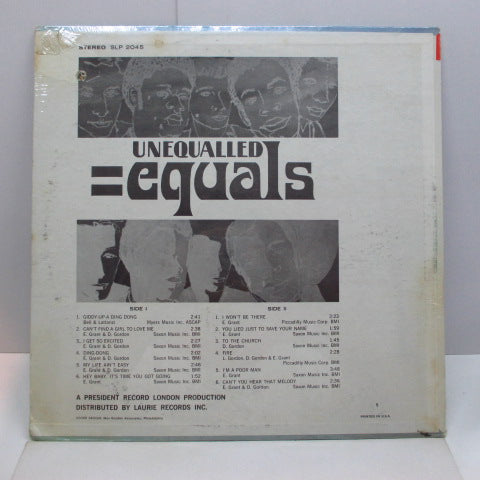 EQUALS (イコールズ)  - Unequalled (1st) (US Orig.Stereo LP/Seald)
